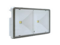 Plaque de finition pour bloc de secours