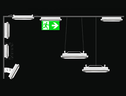 Bloc de secours gamme standard one bloctech